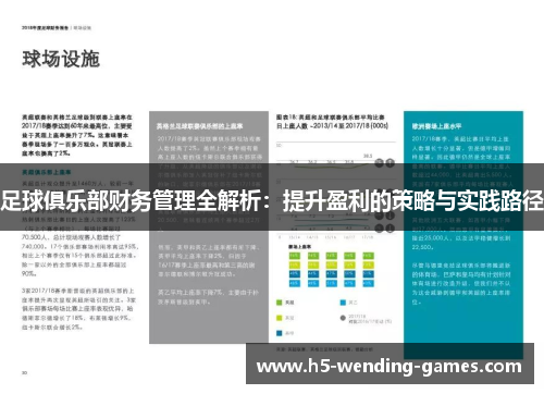足球俱乐部财务管理全解析：提升盈利的策略与实践路径